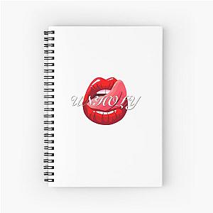 Unholy Sam Smith  Spiral Notebook