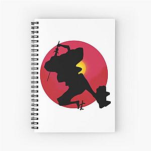 Samurai Champloo sunset    Spiral Notebook