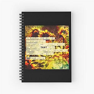 samurai champloo sunflower samurai  Fitted  Spiral Notebook