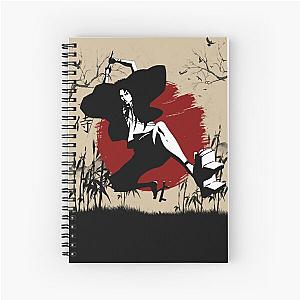 samurai champloo Art Minimalist Spiral Notebook