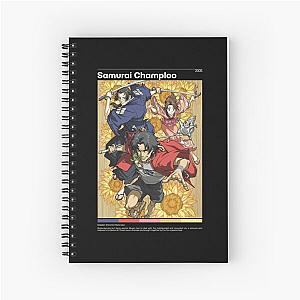 Samurai Champloo Anime  Print    Spiral Notebook