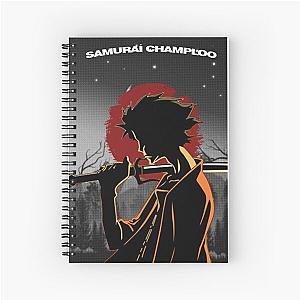 Samurai Champloo Art Minimalist Spiral Notebook