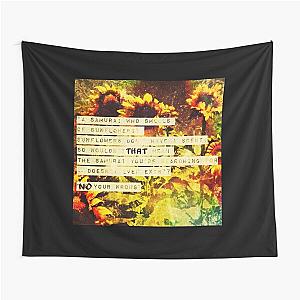 samurai champloo sunflower samurai  Fitted  Tapestry