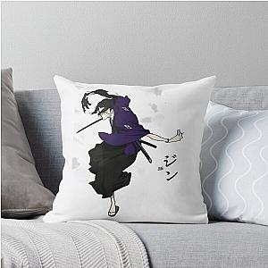 Jin Samurai Champloo Throw Pillow
