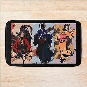 Samurai Champloo Mugen, Fuu, and Jin Spread 2 Bath Mat