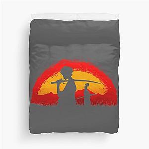 Samurai Champloo walking on sunset Duvet Cover