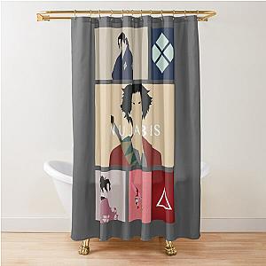 Samurai Champloo Triple Blend Shower Curtain
