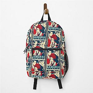 Art Painting Samurai Backpack