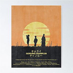 Samurai Champloo - Sun Rise Poster