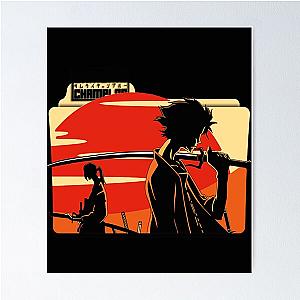 Samurai Champloo Walking on Sunset Poster