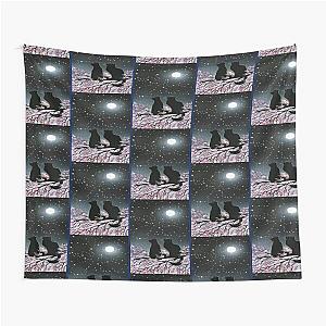 Loving cats - cats friends Tapestry