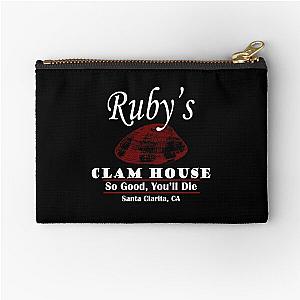 Santa Clarita Diet Ruby's Clams Zipper Pouch