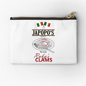 Santa Clarita Diet  Japopo S Clams  Pale Bg  40  for Men Or Women Vintage Retro for Zipper Pouch