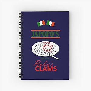 Santa Clarita Diet Japopo S Clams Pale Bg 40 Unisex, For Men Or Women Vintage Retro, Hot Trend Spiral Notebook