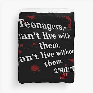 Teenagers,... - Santa Clarita Diet Duvet Cover