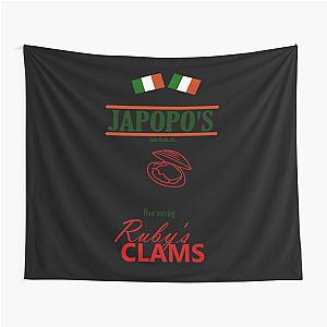 Santa Clarita Diet - Japopo's Clams (Pale Bg) Essential  Tapestry