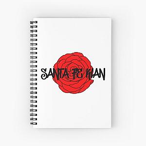 Santa Fe Klan - Rose Design Spiral Notebook