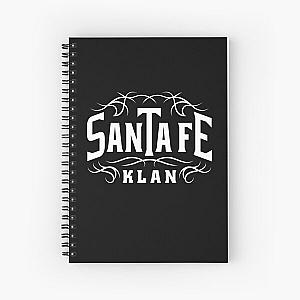 Santa Fe Klan Reggaeton Latino Gang Latin Trap Hip Hop White Spiral Notebook