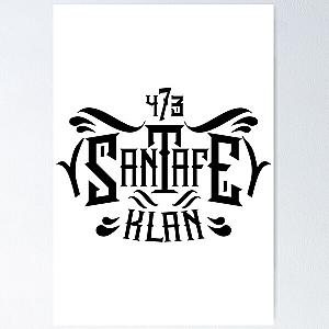 Santa Fe Klan Merch Santa Fe Klan Logo Poster