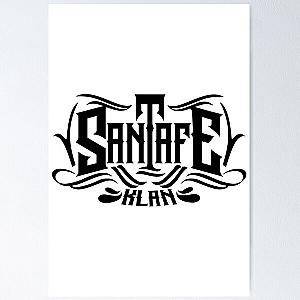 Santa Fe Klan Merch Santa Fe Klan Logo Poster