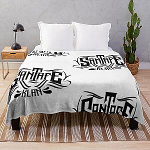 Santa Fe Klan Reggaeton Latino Gang Latin Trap Hip Hop Throw Blanket