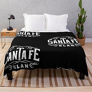 Santa Fe Klan Reggaeton Latino Gang Latin Trap Hip Hop White Throw Blanket