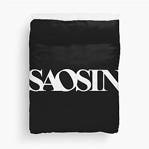 Saosin icon white Duvet Cover