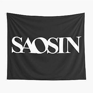 Saosin icon white Tapestry