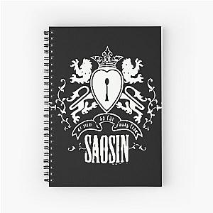 saosin Merch saosin Logo Spiral Notebook