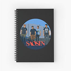 Saosin Band T-Shirt and Sticker Spiral Notebook