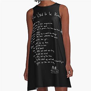 She Used to Be Mine - Sara Bareilles - Waitress the Musical - Broadway A-Line Dress