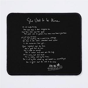 She Used to Be Mine - Sara Bareilles - Waitress the Musical - Broadway Mouse Pad