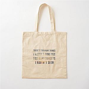 Many Miles Sara Bareilles Cotton Tote Bag