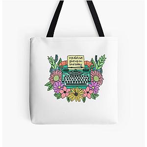 Sara Bareilles Orpheus Flower Lyrics All Over Tote Bag