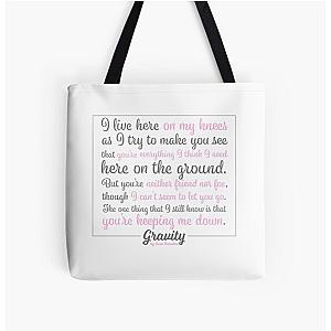 Gravity by Sara Bareilles Tote Bag
