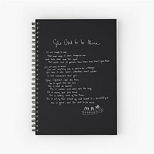 She Used to Be Mine - Sara Bareilles - Handwritten Lyrics from Waitress the Musical
