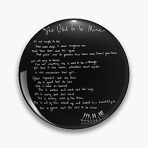 She Used to Be Mine - Sara Bareilles - Waitress the Musical Pin