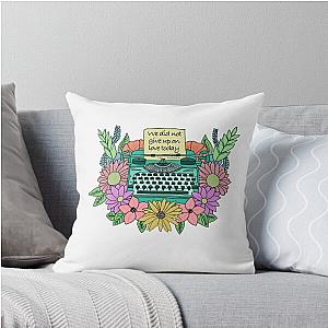 Sara Bareilles Orpheus Flower Throw Pillow