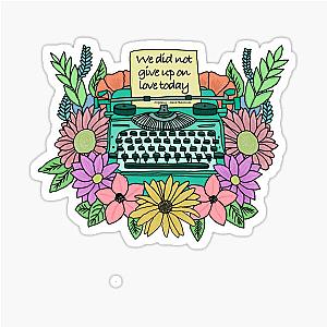 Sara Bareilles Orpheus and the Barker of the 1895 Revolution lyrics Sticker