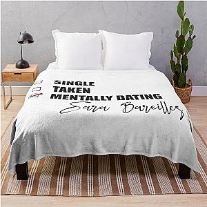 Mentally Dating Sara Bareilles Throw Blanket