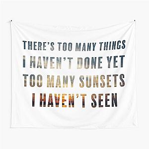 Many Miles - Sara Bareilles Tapestry
