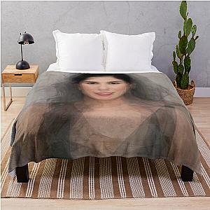 Sarah Silverman Portrait Throw Blanket