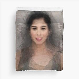 Sarah Silverman Portrait Duvet Cover