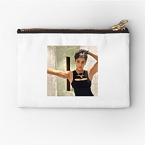 Social Media Workout Icon Sara Saffari Zipper Pouches