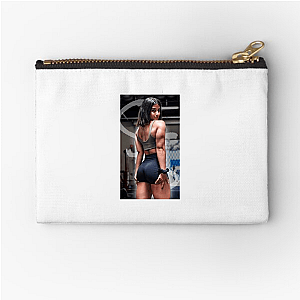 Active Lifestyle Promoter Sara Saffari Zipper Pouches