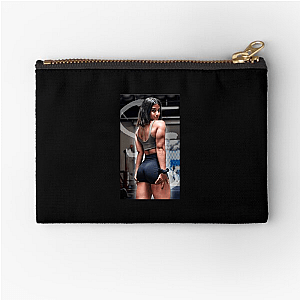 Active Lifestyle Promoter Sara Saffari Zipper Pouches