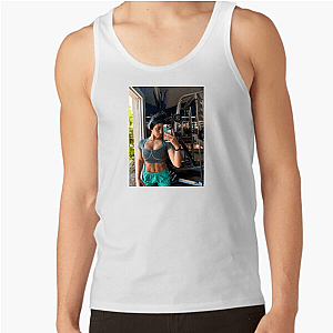 Fitness Influencer Star Sara Saffari Tank Tops