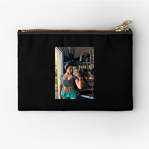 Fitness Influencer Star Sara Saffari Zipper Pouches