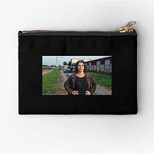 Sara - Woman in the Shadows Witness The Intrigue Unfold Sara Woman In The Shadows Zipper Pouches