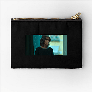 Sara - Woman in the Shadows Decoding The Deepest Night Sara Woman In The Shadows Zipper Pouches